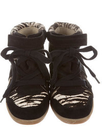 Isabel Marant Bobby Ponyhair Sneakers
