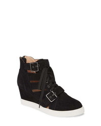 Linea Paolo Fave Cutout Wedge Sneaker