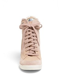 French Connection Marla High Top Wedge Sneaker