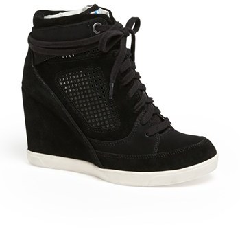 French Connection Marla High Top Wedge 
