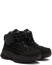 Undercover Black Grid Boots