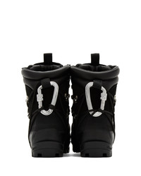 Heliot Emil Black Hiking Boots