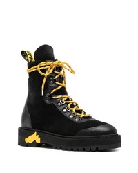 Off-White Suede Hiking Boots