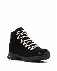 Roa Suede Lace Up Ankle Boots