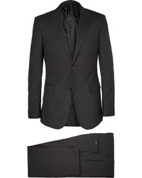 Gucci Black Brera Slim Fit Wool Suit