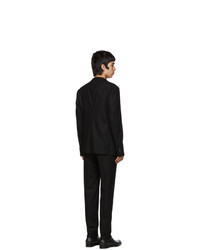 Giorgio Armani Black Cashmere Napoli Suit
