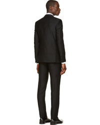 Givenchy Black Peaked Lapel Tuxedo