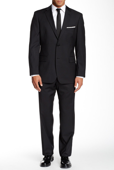 Hugo Boss Black Two Notch Wool Suit, | Nordstrom Rack | Lookastic