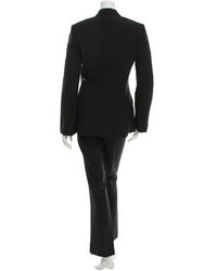 D&G Black Single Button Pantsuit