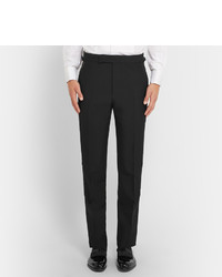 Tom Ford Black Slim Fit Mohair And Wool Blend Tuxedo