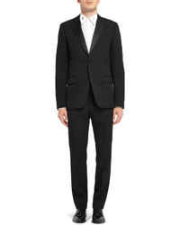 Givenchy Black Slim Fit Wool Blend Suit