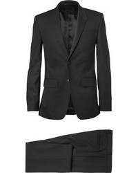 Givenchy Black Slim Fit Wool Blend Suit