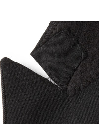 Balenciaga Black Slim Fit Wool Tuxedo