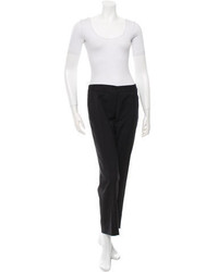 Dolce & Gabbana Black Three Button Pantsuit