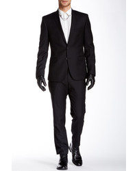 Ben Sherman Camden Solid Skinny Fit Wool Suit