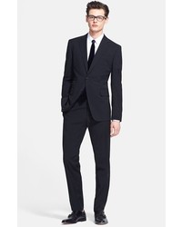 DSQUARED2 Milano Black Wool Suit Black 48