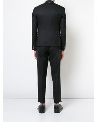 Thom Browne High Armhole Tuxedo And Low Rise Skinny Trouser With Tipping In Super 120s Twill