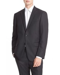 John Varvatos Star Usa Trim Fit Solid Wool Suit