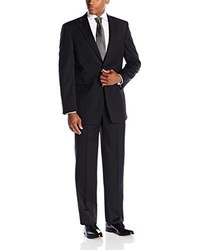Jones New York Classic Fit Black Solid Suit