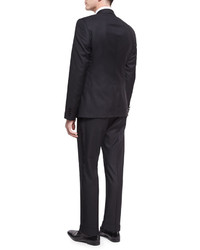 Dolce & Gabbana Martini Two Piece Tuxedo Suit Black