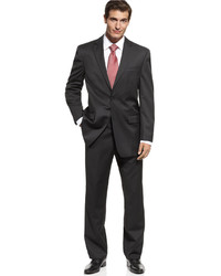 MICHAEL Michael Kors Michl Michl Kors Classic Fit Black Solid Suit
