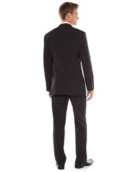 Apt. 9 Modern Fit Textured Black Suit
