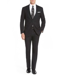 Hart Schaffner Marx New York Classic Fit Solid Wool Suit