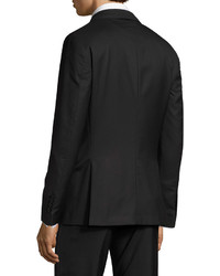 Brunello Cucinelli Notch Lapel Two Piece Tuxedo Suit Black
