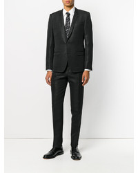 Dolce & Gabbana Textured Two Piece Formal Suit