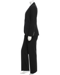 Givenchy Virgin Wool Two Piece Pantsuit