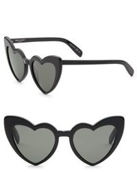 Saint Laurent 181 Lou Lou 54mm Heart Shaped Sunglasses