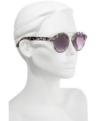 45mm Round Sunglasses Marble