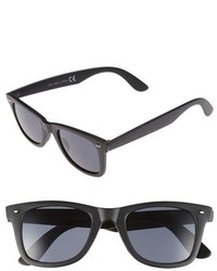 Topman 48mm Matte Retro Sunglasses