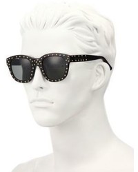 Saint Laurent 48mm Studded Square Sunglasses