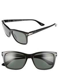 Persol 50mm Polarized Sunglasses Black