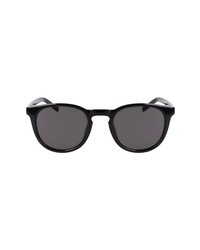 Converse 50mm Round Sunglasses In Black At Nordstrom
