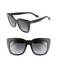 Gucci 51mm Cat Eye Sunglasses