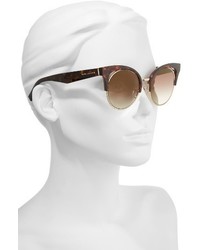 Marc Jacobs 51mm Gradient Lens Cat Eye Sunglasses