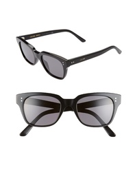 Celine 51mm Polarized Rectangle Sunglasses