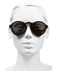 Givenchy 51mm Round Sunglasses Black