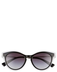 Valentino 51mm Sunglasses Black Crystal