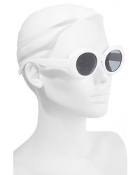 52mm Oval Sunglasses Black