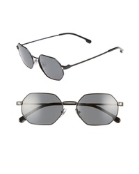 Versace 53mm Hexagon Sunglasses