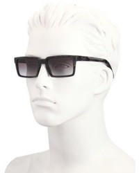 Prada 54mm Rectangle Acetate Sunglasses