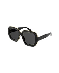 Gucci 54mm Square Sunglasses In Black At Nordstrom