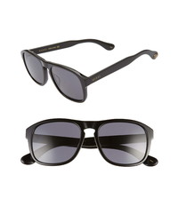 Gucci 55mm Navigator Sunglasses
