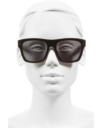 Givenchy 55mm Polarized Retro Sunglasses Black