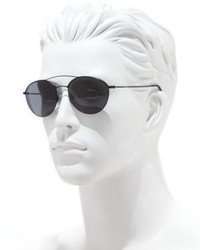 Giorgio Armani 55mm Round Sunglasses