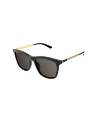 Gucci 55mm Square Sunglasses In Black At Nordstrom