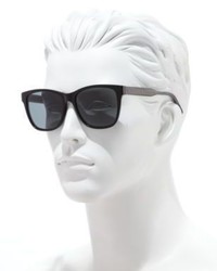 Bottega Veneta 55mm Squared Rectangle Acetate Sunglasses